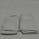 NICETOWN White Blackout Curtain Liners for Window - Noise Reducing Light Blocking Liner for 84 inch Curtains (Set of 2, Each is 27" x 80", Hooks Included, Greyish White)