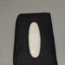 Car Tissue Holder, Car Visor Tissue Holder, Perfect Solid Color Auto Tissue Box, Tissue case Holder for Car (Black)