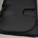 Everlasting Comfort Stadium Seats with Back Support - Adjustable Memory Foam Bleacher Chairs with Back and Cushion, Portable, Easy Folding Stadium Seat Cushion with Storage Pocket (16 inches x 17 inches x 15 inches, 01. Black)