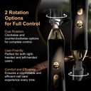 2 x Electric Nail File Drill: Rechargeable Cordless Nail Drill  9-Speed Rechargeable Electric File for Acrylic & Gel Nails, Portable Manicure & Pedicure Set for Home & Salon