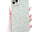 NITITOP Compatible with iPhone 11 Pro Max Case Cute Flower for Women Girls Floral Rose Design Vintage Shockproof Soft Girly Slim TPU Fashion Protective Phone Cover - Green