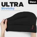 2 x ROXUN Beanie for Men/Women Winter Hat Knit Cuffed Soft Warm Unisex Skull Stocking Cap