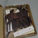 3D Wood Carving Animals Lamp Home Decorative, Cute Bear Family Elephant Presents Ideas Christmas Living Room Office Decor Warm LED Night Lights Gift for Friend Daughter Son Mom Dad (Forest Bear)