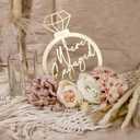 We're Engaged Table Sign, Engagement Party Decorations, Engaged Centerpiece, Engagement Ring Decorations, Engaged Party Decorations, Engagement Party Sign