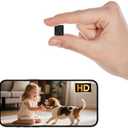 2025 Upgraded 2K Hidden Camera Mini Nanny Cam for Home/Office Spy Camera with Night Vision, App Control WiFi Indoor Security Cameras, Motion Detection,Wireless Remote Viewing Cam