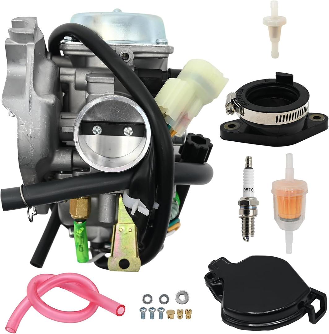 KVF300 Carburetor Replacement for Kawasaki Prairie 300 KVF300A KVF300B 1999-2002, Replace 15003-1534 15003-1437 Carb