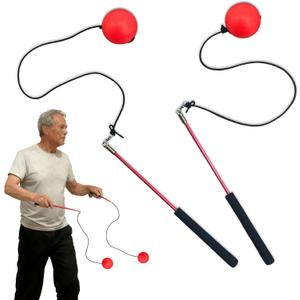 Shoulder Reliever Ball Swing and Stretcher | Shoulder Relief Excercise Equipment with 0.24lb Fitness Ball and 360 Tangle-Free Swivel for Home Use