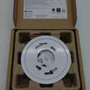 Kidde Hardwired Smoke Detector, 10-Year Battery Backup, Interconnectable, LED Warning Light Indicators