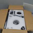 52" Ceiling Fans with Lights, Modern Farmhouse Caged Ceiling Fan with Light and Remote, Reversible Motor, 5 Double Finish Wood Blades, Chandelier Rustic Ceiling Fan for Living Rooms, Bedroom (Black-MD-FS8930)