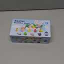 Non Candy Easter Egg Fillers Stuffers for Kids 24 PCS, Easter Mochi Squishy Fidget Toys Gifts Basket Essentials for Toddler, Mini Party Favors Supplies Prizes Goodie Treat Bag Trinkets for Boys Girls