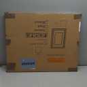 22x28 Picture Frame in Walnut, 22 x 28 Poster Frames for Wall, Solid Oak Wood Picture Frame 22"x28" with Glass, 22x28 Frame Matted to 18x24, 28x22 Wood Frame, 22 by 28 Art Frames, Walnut Color, 1 Pack