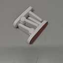 Door Lever Lock 2 Pack, No Drilling ABS Material Door Handle Baby Proof with Strong 3M Adhesive White