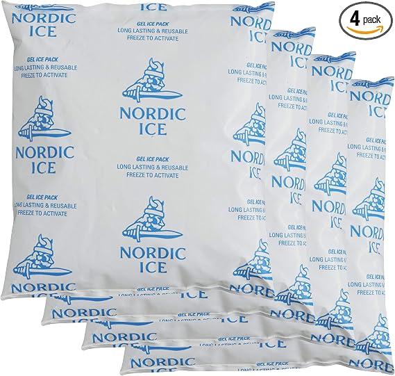 Ice Packs 16oz (Pack of 4) - Cooler Accessories - White
Keeps food and beverages cold for extended periods