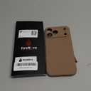 FireNova Magnetic for iPhone 17 Pro Max Case, Compatible with MagSafe, [Integrated Silicone Camera Control Button] [Camera Protection] Anti-Scratch Microfiber Lining Phone Case, 6.9", Light Brown