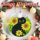 Black Cat Christmas Decorations, Christmas Ornaments for Tree, Holiday Ornaments, Gifts for Cat Lover, Pet Lover Gift, Holiday Party Gifts, Gift Ideas & Xmas Present