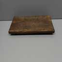 Nuogo Wood Riser Tray Soap, Stand Soap Tray for Kitchen Sink, Wood Pedestal for Kitchen Counter Sink Stand Decorative Rustic Bathroom Dishes Plant Bottles Candles Display(12 x 7 Inch,Brown)