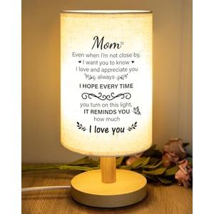 SOUHONEY Mom Birthday Gifts from Daughter Son, Birthday Gifts for Mother from Daughter Son, Unique Mothers Day Valentine Gifts for Mom, Beautiful Mother Lamp Gifts for Home Decoration