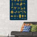 Seinfeld - ABCs of Seinfeld Wall Poster, 34L" x 22.4W", Premium Unframed Version