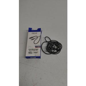 ZGear 6 Foot Silicone Rubber Sync & Charge Cable, USB C/Lightning