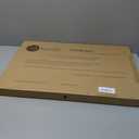 Innerfly Stone Bath Mat Size 23.5"x 15"inch, Stone Mat with Wave Design Bath Stone, Quick Dry Bath Stone Mat, Diatomaceous Earth Bath Mat Non-Slip (Light Grey) 