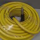 POHIR 100ft Pressure Washer Hose 3/8" 4800 PSI, Power Washer Hose with 3/8 Quick Connect, Hot & Cold Water Hose Max 248F, Commercial Industrial Grade Steel Wire Braided Kink Proof Extension Hose