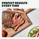 CHEF iQ Sense | Smart Wireless Meat Thermometer | 2 Ultra-Thin Probes | WiFi Unlimited Range | 1000F Heat Safe | 5 Sensors | BBQ, Grill, Oven, Smoker, Air Fryer | Gen3 (Black)