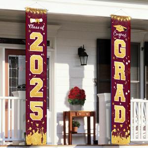 Graduation Decorations 2023 Maroon Gold ASU Graduation Party Decorations Burgundy Gold FSU Class of 2023 Congrats Grad Porch Sign Maroon Gold 2023 Graduation Balloons 2023 Graduation Party Decorations