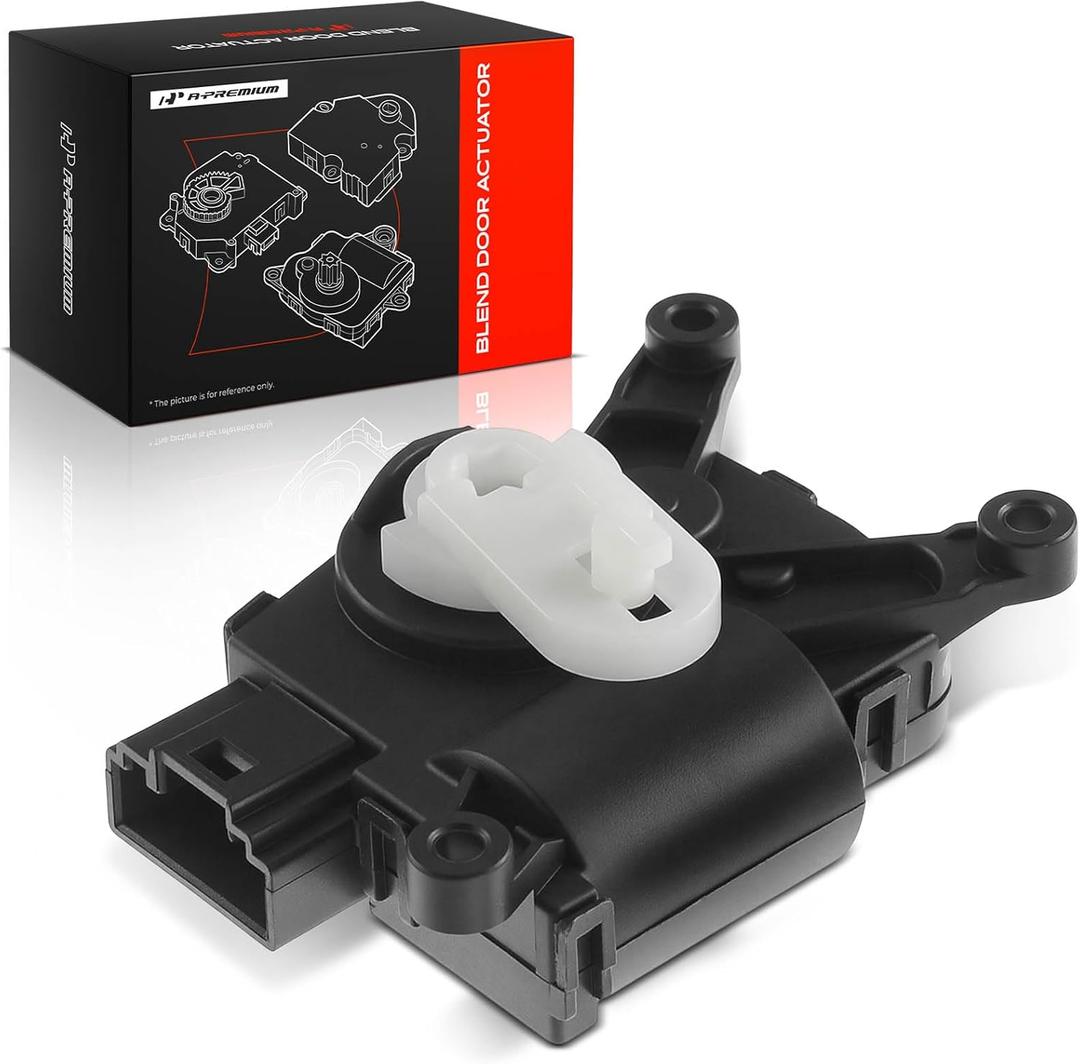 A-Premium HVAC Heater Blend Door Actuator Compatible with Volkswagen Passat 2012-2018, Beetle 2012-2018, Temperature Actuator, Replace# 561907511D