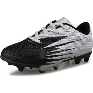 Hawkwell Kids Outdoor Firm Ground Turf Soccer Shoes(Toddler/Little Kid/Big Kid)