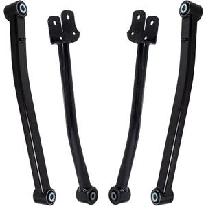 TUCAREST 4Pcs Suspension Kit (527-401 527-402 527-473) Front Upper/Lower Control Arm Fit For 2018-2024 Je-ep Wrangler JL, 20-24 Gladiator [# 68277341AC 68277340AC 68250242AB K643729 K643730 K643707]