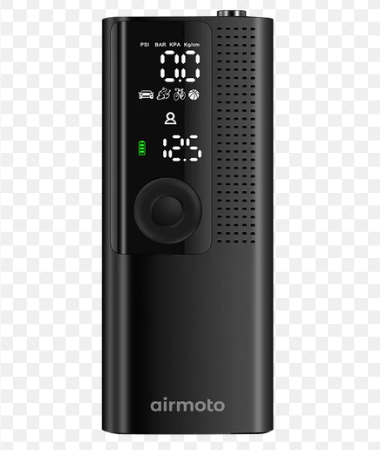 Airmoto Portable air compressor and tire inflator