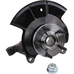 TRQ Steering Knuckle Assembly Compatible with 2011-2014 Ford Edge 2011-2015 Lincoln MKX