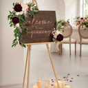 Burgundy Artificial Flowers Velvet Roses 25 PCS Real Look Silk Flowers with Stems for DIY Wedding Party Baby Shower Home Decoration(Burgundy)