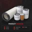 5Pcs Maintenance Filter Kit Fit for Kioti CK25 CK27 CK30 CK35 Tractor, Replace 84612-43160, T2185-38031, T2195-38031, P822768, E7230-11081, E6201-32443