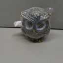 Vintage Style Gold and Black Decorative Owl Figurine for Home Decor