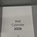 7 x Large Wall Calendar 2026 (34.5 x 23 inches), 2026 Calendar Monthly Planner for Wall, Colorful Stylish Design, Horizontal Layout, Heavyweight Uncoated Text Paper (Comes Folded in Special Envelope).