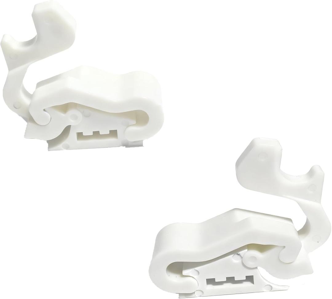 4276ER0001A Left and Right Side Pedestal Drawer Slide Latch Kit Compatible with LG Electronics Dryer,Replacement Assembly for Plastic Latch of Dryer Pedestals,4276ER0002A