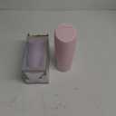 Car Trash Can with Lid, Leakproof Garbage Can with 40 Attached Trash Bags, Mini Essential Car Accessories for Interior for Car, SUV, Home, Office (Sakura Pink)