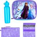 Disney Frozen Anna Elsa Olaf Trust Your Journey 5 PC Backpack Set Tote Bag 16"