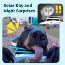 NETVUE by Birdfy Smart Bird Feeder with 2K AI Camera Solar Powered, 3MP Wireless Wildbird Watching, Live Stream & Night Vision, Auto-Capture & Notify, Collection & Cloud Storage (AI by Subscription) (Yellow)