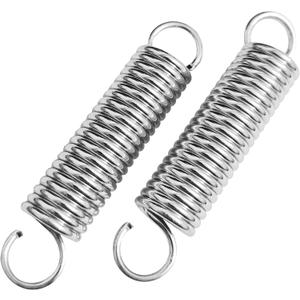 Racfenick 3 3/4 inch (95mm-2 pcs) Springs Mechanism Tension Steel Spring Long Neck Hook Replacement Parts for Recliner Sofa Chair or Others