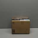 Outdoor Bistro Chair Cushion with Ties, Tufted Patio Chair Cushions Set of 2, Round Seat Cushion 15”x15”x4” for Home Garden Balcony Office Porch Lawn Deck, Herringbone Black White