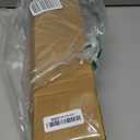 Drum Lamp Shade for Floor Lamps and Chandelier, 15.7"x6.1"x6.1" Linen Round Pleated Barrel Shade in White, Large Replacement Lamp Shade for Modern Interiors