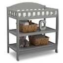 Delta Children Infant Changing Table with Pad, Grey
