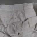 Gocolloa Women Plus Size Jean Shorts Sexy Stretchy High Waisted Frayed Raw Hem Denim Shorts, White, Size: 26W