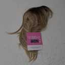 Ms Taj Hair Topper 18 Inch for Women With Thinning Hair - Long Layered 6.5"X6.5" Synthetic Hair Pieces, Fiber Wiglets for Ladies (3 Tone Blonde)