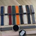 Magnetic Watch Band 22mm 20mm 19mm 18mm 16mm With Quick Release Soft Silicone Sport Watch Band for Men Women, Magnetic Silicone Replacement Strap