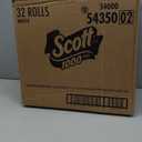 Scott 1000 Toilet Paper, 32 Rolls, Septic-Safe, 1-Ply Toilet Tissue
