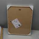 Yaetm 16x20 Picture Frame Matted to 11x14 Set of 2, Natural Solid Oak Wood Frame 16x20 for Photos, Posters & Art Prints, Horizontal and Vertical Wall Mount (2 pack, Oak)