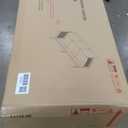 Burchett Outdoor 3 Seater Sofa with Cushions - Acacia Wood and Round Wicker - Teak/Mixed Brown/Beige